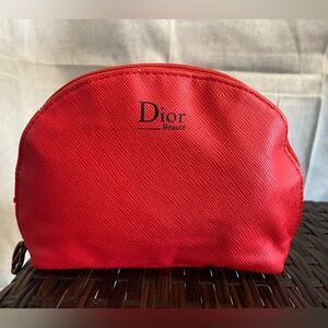 Dior Beauté Red Cosmetic Pouch